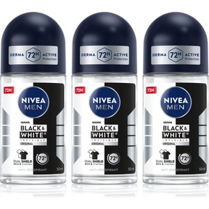 Nivea MEN Black & White Invisible Original рол-он и антиперспирант изгодна опаковка - notino - 15,33 лв