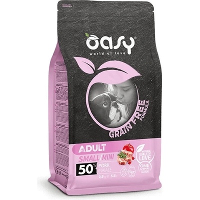 Oasy Grain free Adult Medium & Large Pork 2,5 kg