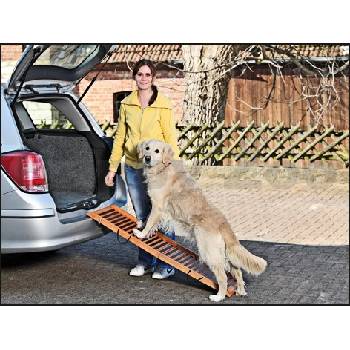 Karlie-Flamingo Rampa pro psy do auta dřevěná 120 x 40 x 6 cm