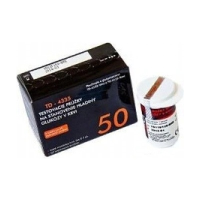 TD-4335 Prúžky testovacie glukóza 2 x 25 ks