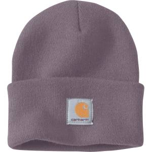 Carhartt Мъжка зимна шапка (beanie) Carhartt Watch Hat Beanie - Wood Violet - размер One Size (204-7042-2211)