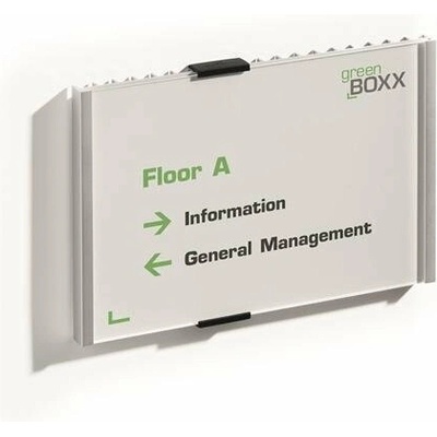Informačná tabuľa, 210x148,5 mm, DURABLE INFO SIGN, strieborná