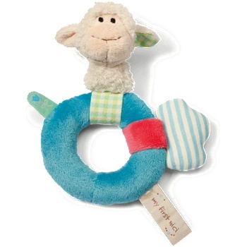 Nici - Плюшена дрънкалка - Агънце (35939)