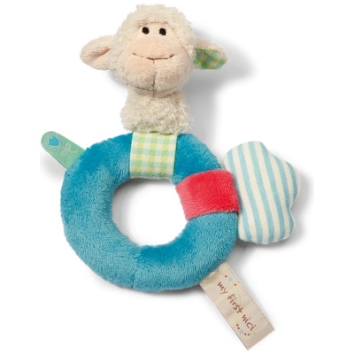 Nici - Плюшена дрънкалка - Агънце (35939)