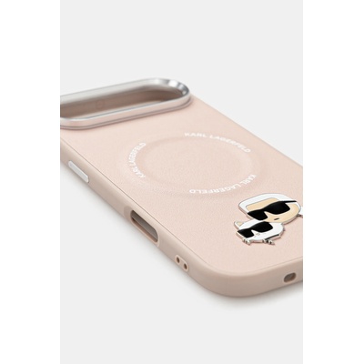 KARL LAGERFELD Кейс за телефон Karl Lagerfeld iPhone 17 Air (KLHMP17MPSMLRKCP)