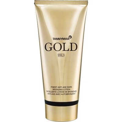 Tannymaxx Gold 999,9 Finest Anti-Age Dark Bronzing Lotion 200 ml – Zboží Dáma