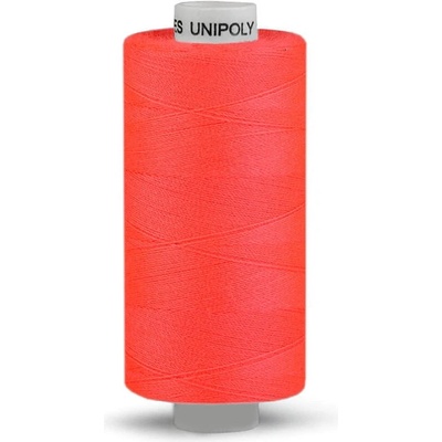 Polyesterové nitě Unipoly návin 500 m Varianta: 215 oranžová reflexní, Balení: 10 ks