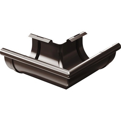 Precit Roof Roh pre odkvapový žľab vonkajší Ø 125 mm plast hnedý