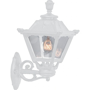 Fumagalli Golia ГРАДИНСКИ ФЕНЕР ЗА СТЕНА 1xe27 ip55 БЯЛ (96goliawl/wh)
