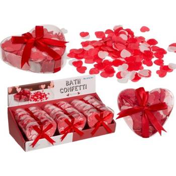 Hearts konfety do kúpeľa s voňavými lupeňmi ruží 30 g