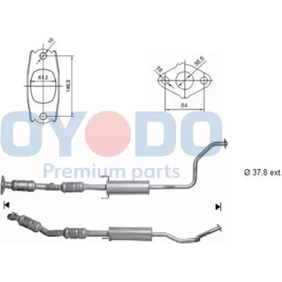 Oyodo Katalyzátor OYD 10N0102-OYO