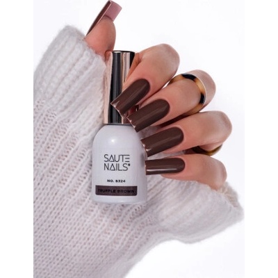 Saute Nails S324 Gelový lak na nehty Truffle Brown 8m