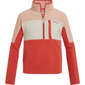 Craghoppers Детско поларено яке Craghoppers Kid's Bromley Fleecepullover Fleece jumper - Pink Peach / Deep Coral - размер 158 (EU) (704-4005-0416)