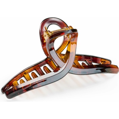 Acca Kappa střední křížený skřipec Hair Clips