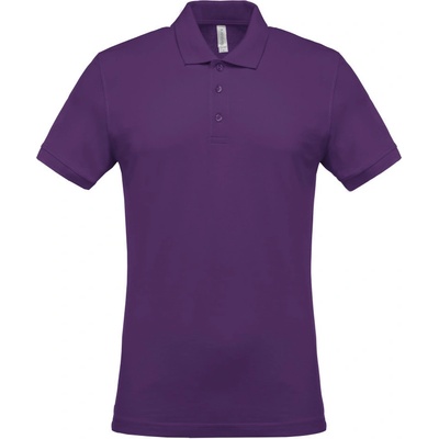 Kariban K254 krátký rukáv pánská Cot-20K25435001 purpurová