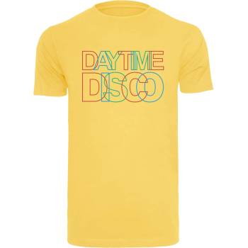 Mister Tee Тениска Daytime Disco Tee T-Shirt Round Neck taxi yellow SUB-MT2393-02704 - Черен, размер L