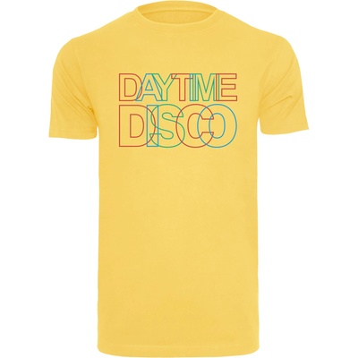Mister Tee Тениска Daytime Disco Tee T-Shirt Round Neck taxi yellow SUB-MT2393-02704 - Черен, размер L
