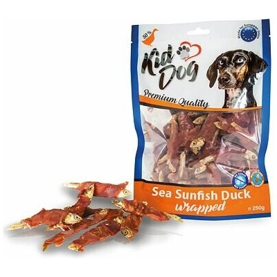 KIDDOG morské slnečné rybičky obalené kačacím mäskom 250 g