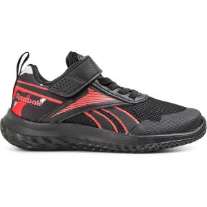 Reebok Маратонки Reebok Kids Rush Runner 5 Elastic Lace & Top Strap Trainers - Black/Energyred