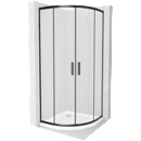 Mexen Rio 90x90 cm + tray round