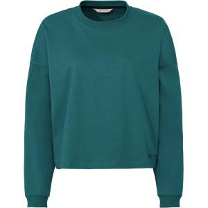 VAUDE Дамски пуловер Vaude Women's Najun L/S Shirt Jumper - Dark Fjord Green - размер 38 (EU) (117-3421-0413)