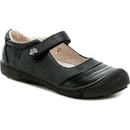 Wojtylko 3BA50921 dievčenské baleríny s pásikom čierne