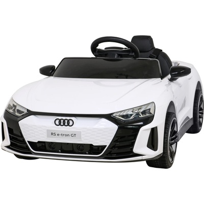Audi RS E-Tron GT 12V - Детска акумулаторна кола, Бял, EVA гуми, 4x4 (953077R)