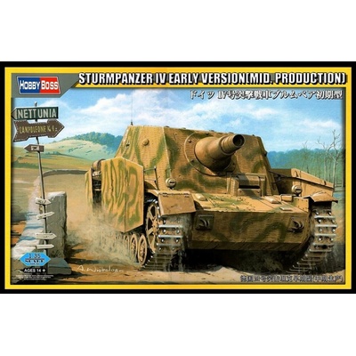 Hobby Boss Sturmpanzer IV Brummbär Early Version Mid Production w/Interior 1:35