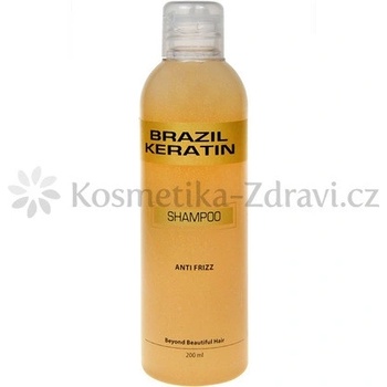 Brazil Keratin Gold Antifrizz hydratačný šampón so zlatom keratínom 500 ml
