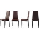 Modern Home Jasmine hnědá 4 ks