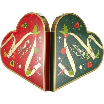 LINDT Adventní kalendář pro pár (DOUBLE) 505g