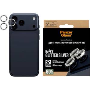 Panzer Протектор за камера PanzerGlass Hoops за iPhone 17 Pro/iPhone 17 Pro Max/iPhone 16 Pro/16 Pro Max, Glitter Silver