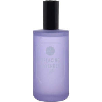 dw HOME Vonný interiérový sprej Relaxing Lavender 120 ml, fialová barva, sklo