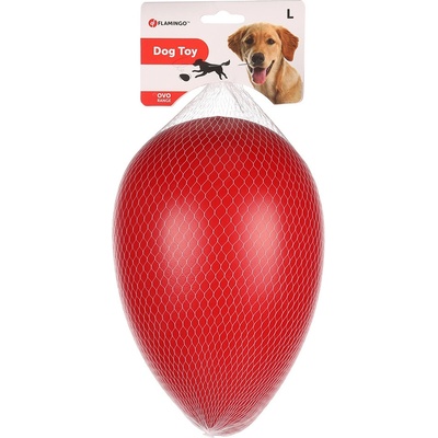Flamingo vajce Ovo 16,5 x 25 cm červené