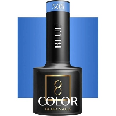 OCHO NAILS Hybridný lak na nechty modrý 505, 5 g
