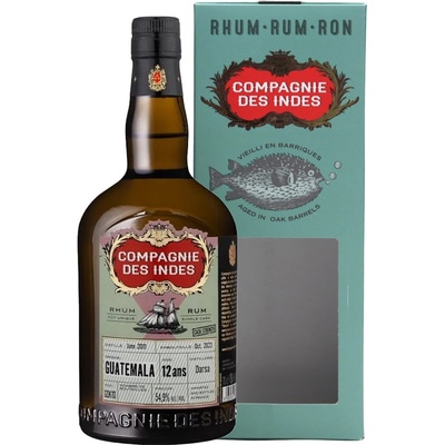Compagnie des Indes Guatemala 12y Cask Strength 54,9% 0,7 l (karton)