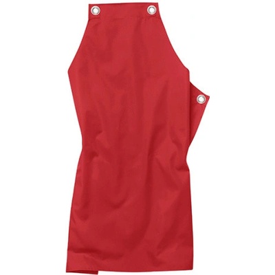 Workwear PotenzaxDlouhá zástěra s laclem 00141-01 Red