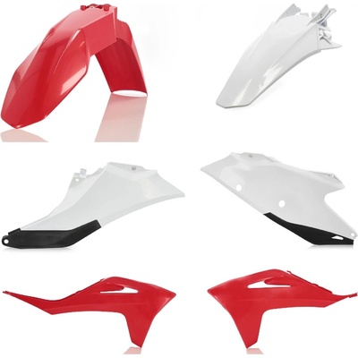 Acerbis plastový kit sa hodí pre GAS GAS EX 300/EXF 250/350/450/MC125/MCF 250/450 21- červená/biela