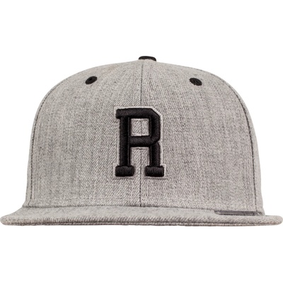 Urban Classics Шапка с козирка в сиво Letter Snapback R UB-10532-00364 - Сив, размер blk/Y