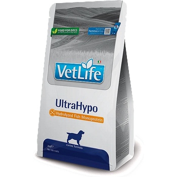 Farmina Vet Life UltraHypo - специализирана храна за кучета, предназначена за хранителни алергии и непоносимости