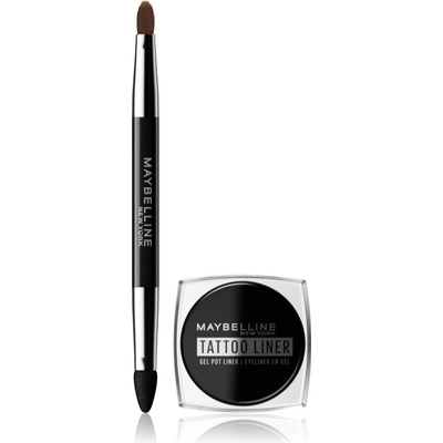 Maybelline Tattoo Liner Gel Pot voděodolná gelová oční linka 950 Blackest Black 3 g – Zboží Dáma