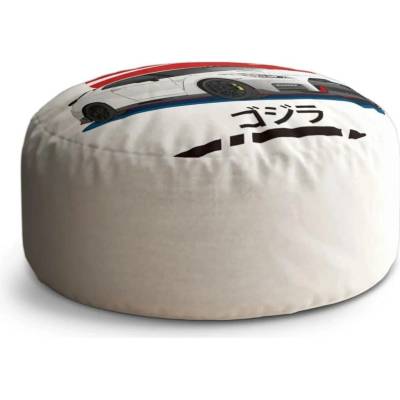 Sablio Taburet Circle Nissan GTR 35 Japonské slunce: 38x48 cm