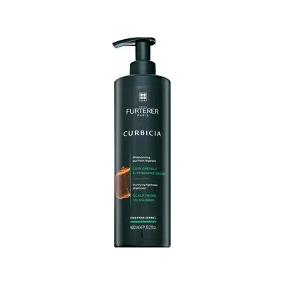 Rene Furterer Curbicia Purifying Lightness Shampoo дълбоко почистващ шампоан за бързо омазняваща се коса 600 ml