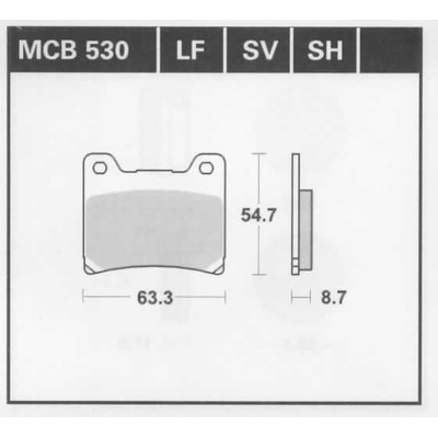 TRW MCB 530 SH (mcb530sh)