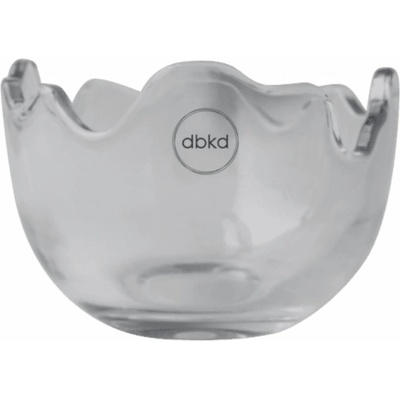 DBKD Skleněná miska Happy Easter Clear 11 cm