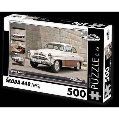 Retro-auta č. 45 Škoda 440 1958 500 dielov