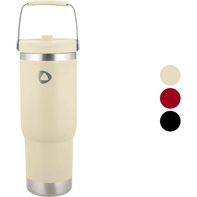 Silvercrest termo hrnek z nerezové oceli 880 ml béžová
