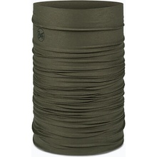 Multifunkční šátek Buff Coolnet UV solid khaki