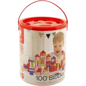 Teddies Kocky drevo 100ks + vkladačka