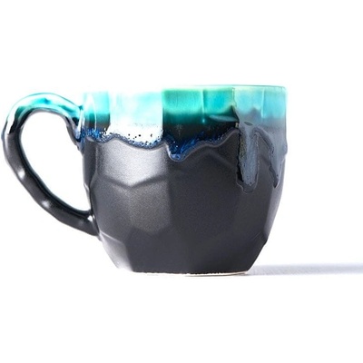 MIJ Hrnček MT Black & Turquoise 280 ml